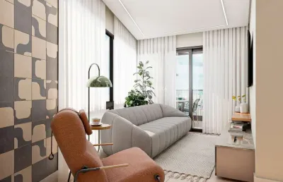 Apartamento com 2 quartos à venda na rua das monções, 754, jardim, santo andré, 60 m2 por r$ 703.925