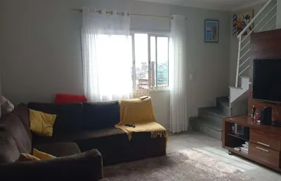 Casa com 2 quartos à venda na avenida dos amoritas, 374, jardim do estádio, santo andré, 104 m2 por r$ 400.000