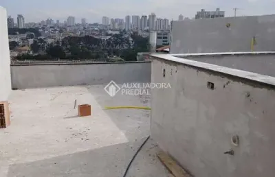 Cobertura com 2 quartos à venda na rua horácio hunti, 75, vila humaitá, santo andré, 88 m2 por r$ 500.000