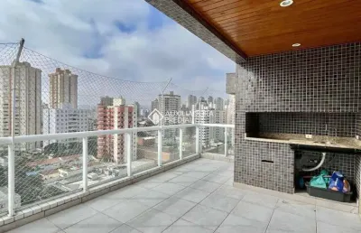 Cobertura com 3 quartos para alugar na rua américo brasiliense, 517, centro, são bernardo do campo, 200 m2 por r$ 7.500