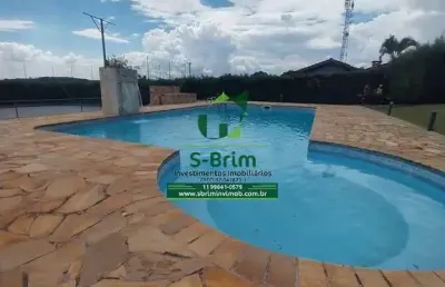 Chácara à venda em condomínio fechado no bairro da usina em atibaia/sp
