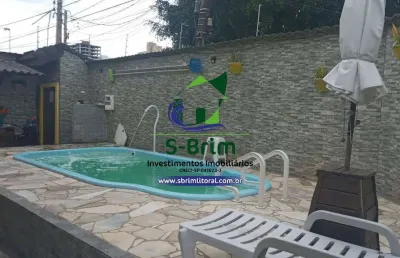 Sobrado à venda no bairro aviação - praia grande/sp