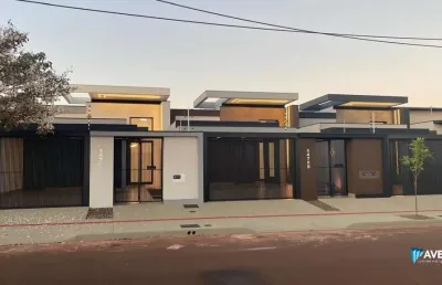 Casas térreas novas com 3 dormitórios em uma região privilegiada