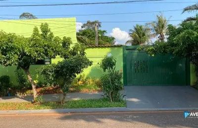 Casa em terreno arborizado de 420m² no novo amazonas-parque dos novos estados