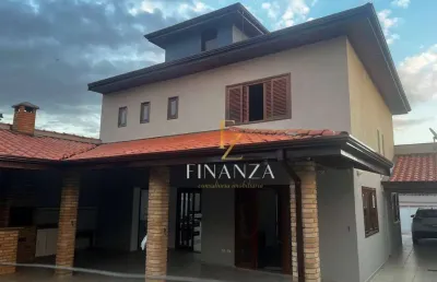 Sobrado com 4 suítes e amplo quintal na vila avaí, indaiatuba - sp