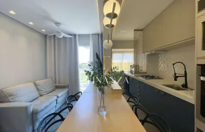Apartamento com 2 dormitórios à venda, 51 m² por r$ 490.000,00 - condomínio villa helvetia - indaiatuba/sp