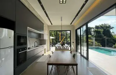 Casa com 4 dormitórios à venda, 392 m² por r$ 3.400.000,00 - jardim dos lagos - indaiatuba/sp