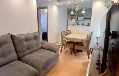 Apartamento com 2 dormitórios à venda, 50 m² por r$ 300.000,00 - parque santa rosa - suzano/sp