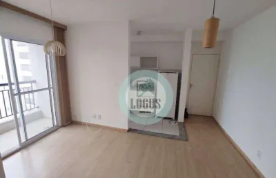 Apartamento porteira fechada com 56m² composto por 2 dormitórios sendo 1 suíte, á venda por r$ 450.000 - planalto - sbc/sp