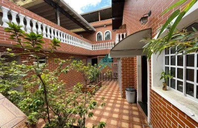 Casa com 3 dormitórios à venda, 257 m² por r$ 1.050.000,00 - vila scarpelli - santo andré/sp