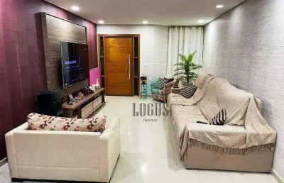 Casa com 3 dormitórios à venda, 250 m² por r$ 1.054.000,00 - vila assunção - santo andré/sp