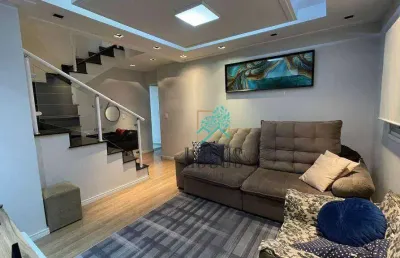 Sobrado com 3 dormitórios à venda, 160 m² por r$ 650.000,00 - vila guaraciaba - santo andré/sp