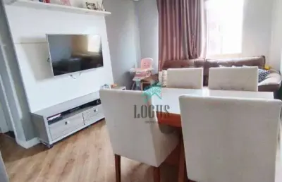Apartamento com 2 dormitórios à venda, 67 m² por r$ 330.000,00 - taboão - são bernardo do campo/sp