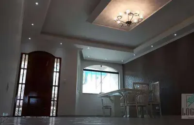 Sobrado com 3 dormitórios à venda, 233 m² por r$ 705.000,00 - jardim las vegas - santo andré/sp