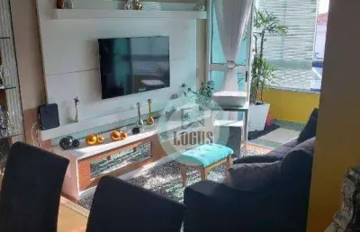 Cobertura com 3 dormitórios à venda, 170 m² por r$ 745.000,00 - nova petrópolis - são bernardo do campo/sp