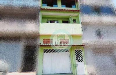 Sobrado para renda (residencial e comercial/industrial) com 7 dormitórios à venda, 312 m² por r$ 420.000 - eldorado - diadema/sp