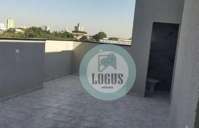 Cobertura com 2 dormitórios à venda, 41 m² por r$ 480.000,00 - vila guiomar - santo andré/sp