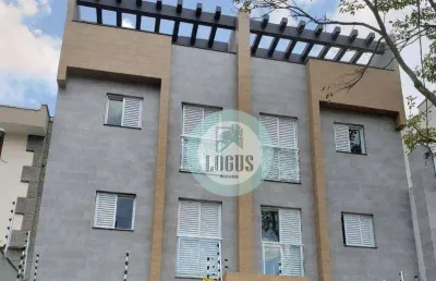 Cobertura com 2 dormitórios à venda, 100 m² por r$ 520.000,00 - vila floresta - santo andré/sp
