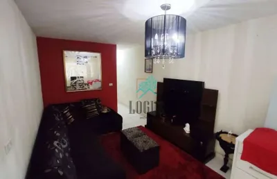 Sobrado com ótima disposição, são 141m² composto por 3 dormitórios sendo 1 suíte, à venda por r$ 520.000 - jardim las vegas, santo andré/sp