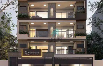Cobertura com 3 dormitórios à venda, 109 m² a partir de r$ 1.040.000 - nova petrópolis - são bernardo do campo/sp
