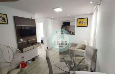 Cobertura à venda condomínio parque san thomas com 100m², composto por 2 dormitórios, por r$ 430.000,00 - paulicéia, sbc/sp