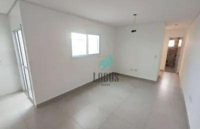 Apartamento de 50m² ótima disposição, 2 dormitórios sendo 1 com varanda, à venda por r$ 398.000 - vila pires, santo andré/sp