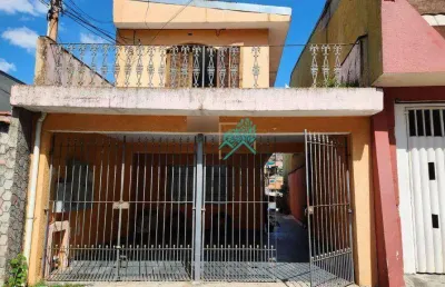Sobrado com 6 dormitórios à venda, 265 m² por r$ 430.000,00 - jardim do estádio - santo andré/sp