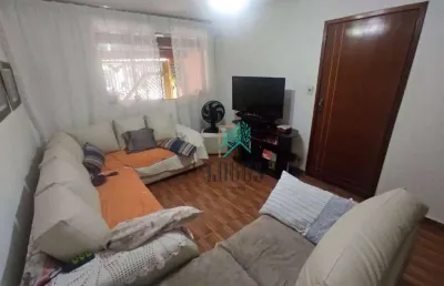 Sobrado com ótima disposição de 145m² composto por 2 dormitórios, com edícula, à venda por r$ 530.000 - jordanópolis, sbc/sp