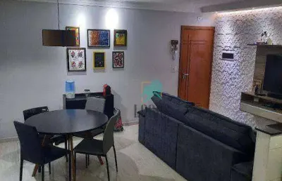 Cobertura com 2 dormitórios à venda, 100 m² por r$ 510.000,00 - vila eldízia - santo andré/sp