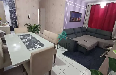 Apartamento com ótima disposição 54m², composto por 2 dormitórios, à venda por r$ 220.000 - jardim santo andré, santo andré/sp