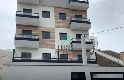 Apartamento com ótima disposição 45m², 2 dormitórios com varanda, à venda por r$ 368.000 - santa terezinha, santo andré/sp