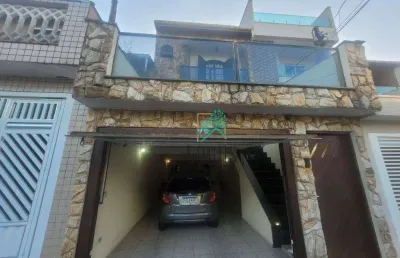 Sobrado com 3 dormitórios à venda, 259 m² por r$ 639.000,00 - parque selecta - são bernardo do campo/sp