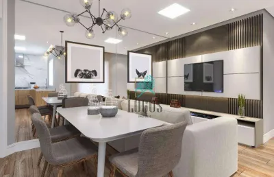 Apartamento com 2 dormitórios à venda, 46 m² por r$ 282.000,00 - vila guarani - santo andré/sp