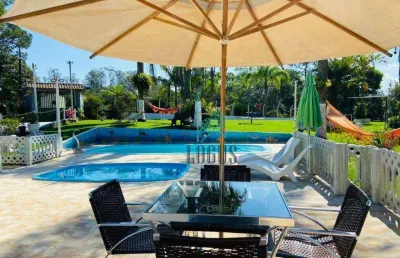 Chácara com 5 dormitórios à venda, 2100 m² por r$ 1.070.000,00 - parque pouso alegre (ouro fino paulista) - ribeirão pires/sp
