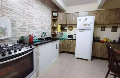 Casa térrea com 2 residências, 246m² de área construída com 5 dormitórios, à venda por r$ 680.000 - vila vivaldi, sbc/sp
