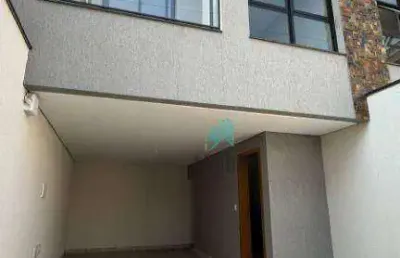 Sobrado com 3 dormitórios 1 suite à venda, 105 m² por r$ 680. - jardim santo antônio - santo andré/sp