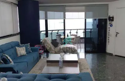 Apartamento com 4 dormitórios à venda, 212 m² por r$ 1.650.000,00 - jardim astúrias - guarujá/sp