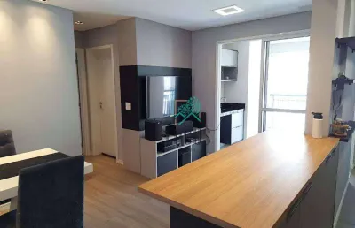 Apartamento edifício vermont com 73m² com 2 dormitórios 2 suítes, à venda por r$ 770.000 - jardim, santo andré/sp
