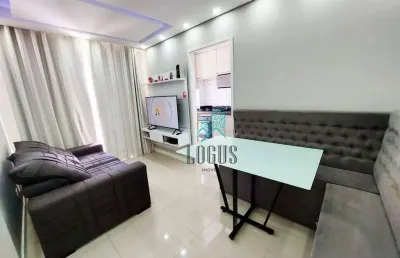 Apartamento com 2 dormitórios à venda, 49 m² por r$ 320.000,00 - ferrazópolis - são bernardo do campo/sp