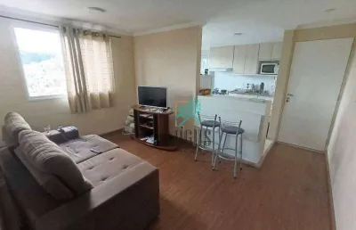 Apartamento bem distribuído com 50m² composto por 2 dormitórios, à venda por r$ 270.000 - santa terezinha, sbc/sp