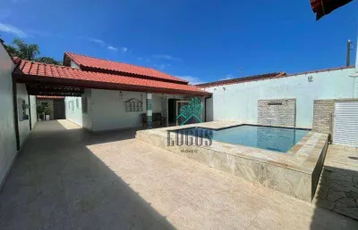 Casa com 3 dormitórios à venda, 120 m² por r$ 550.000,00 - bopiranga - itanhaém/sp