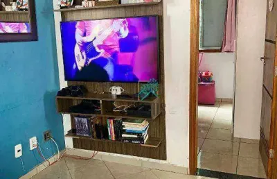 Apartamento bem distribuído com 48m² composto por 2 dormitórios, à venda por r$ 245.000 - santa teresinha, sbc/sp