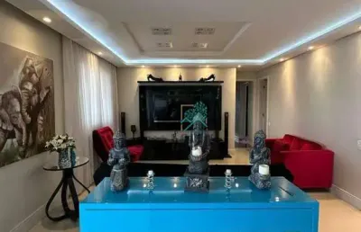 Apartamento no mansão imperial com 4 dormitórios à venda, 180 m² por r$ 1.900.000 - nova petrópolis - são bernardo do campo/sp