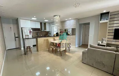 Apartamento impecável no condomínio elevation life com 90m² composto por 3 dormitórios sendo 1 suíte, á venda por r$ 730.000 - planalto, sbc/sp