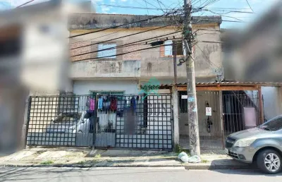 Sobrado para renda (5 casas) total de 7 dorms à venda, 248 m² por r$ 450.000 - jardim oriental - santo andré/sp