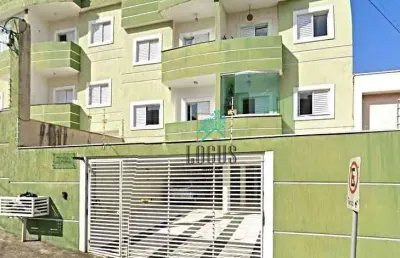 Cobertura com ótima disposição de 90m² sendo (45m²+ 45m²) bem distribuído, 2 quartos, à venda por r$ 490.000 - vila scarpelli, santo andré/sp