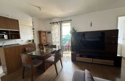 Apartamento são bernardo 2 quartos, 1 vagas de garagem cobertas