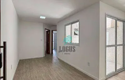 Apartamento tipo, com 38m², composto por 2 dormitórios, à venda por r$ 375.000 - parque das nações, santo andré/sp