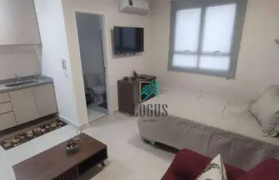 Loft com 1 dormitório para alugar, 26 m² por r$ 3.300,00/mês - centro - são bernardo do campo/sp