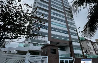 Apartamento vista mar com varanda em l com 3 acessos sala e ambos os quartos